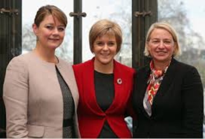 Leanne Wood, Nicola Sturgeon et Natalie Bennett © The New Statesman Leanne Wood, Nicola Sturgeon et Natalie Bennett © The New Statesman